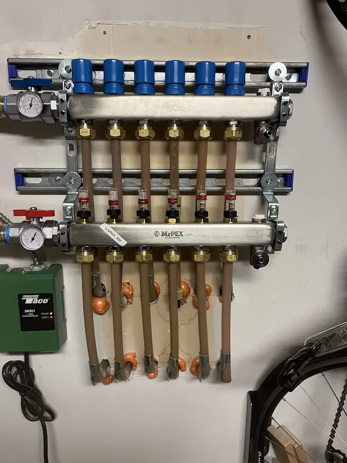 Plumber performing Leak Detection at a residential property in Waterford